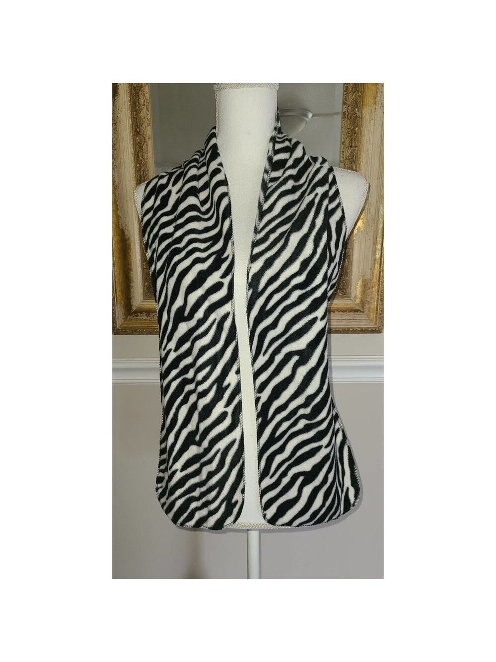 Zebra Print Women's Scarf